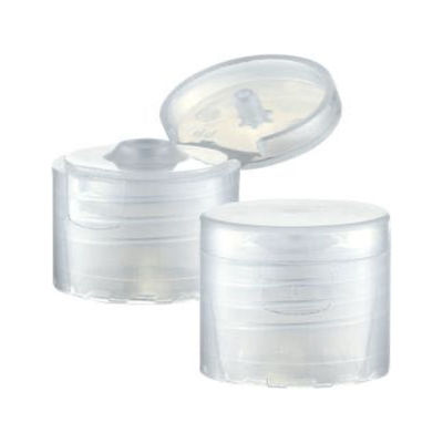 Personal Care Eco Friendly Refillable 24mm 410 Screw Cap Lid Black Pink Flip Top Cap