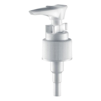 Smooth Ribber Aluminium Closure 24/410 Lotion Pump for Cosmetic Bottles and Durable