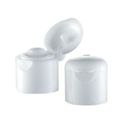 18mm Smooth Cylindrical Plastic Flip Top Cap in Customized Color for Professional OEM