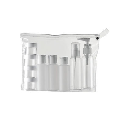 Convenient Travel Size Empty Jar Set for Skin Care PET Material Custom Color Bottles