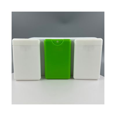 10ml Square Portable Refillable Perfume Spray Bottle with Fine Mist Base Material pp