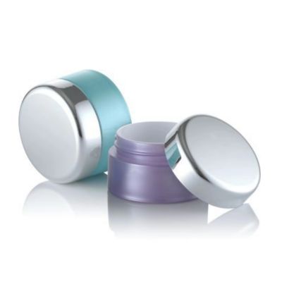 Plastic Collar 3ml 5ml Double Layers PP Cream Jar for Face Care in Customized Colors