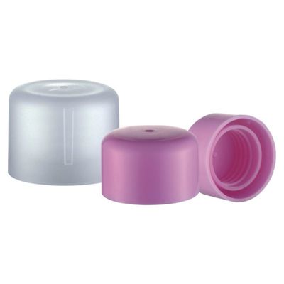 18mm 22mm Colorful Smooth Screw Plastic Cap For Bottle Non Spill and OEM/ODM Acceptable