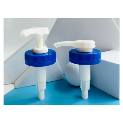 Smooth Ribber Aluminium Closure Left-right Lock Pump for Big Diameter Lotion Bottles