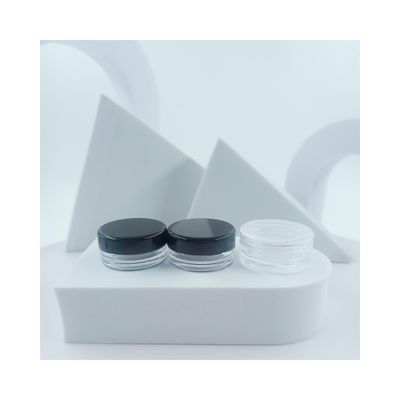 Industrial Cosmetic Portable Clear Plastic Box Customized Color Cream Jar 5ml 10ml