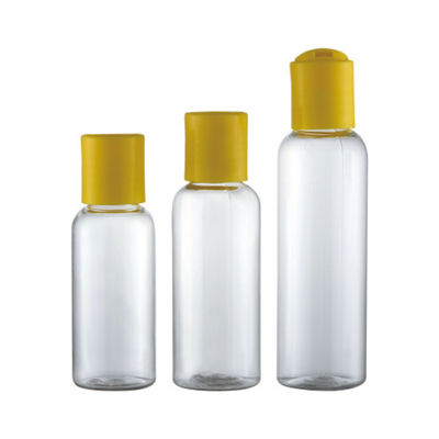 Body Lotion 30ml 50ml 60ml Custom Color PET Collar Material Transparent Plastic Bottle