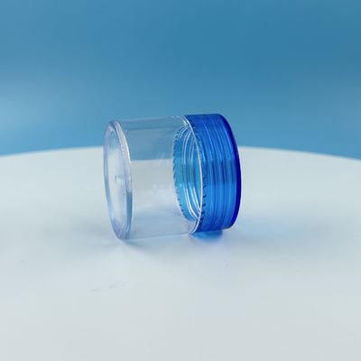 Travel-Friendly 20g 30g Small Clear Plastic Jar with Lid Cosmetic Cream Jar