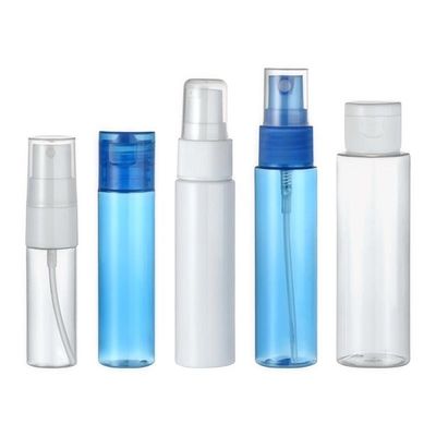15ml 30ml 35ml 40ml 50ml PET Plastic Bottles Screen Printing and Pump Sprayers or Caps