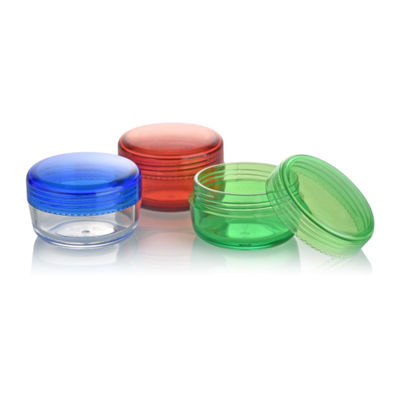Customized Color Face Cream Jar 15ml PET Plastic Jar for Empty Cosmetic Jar