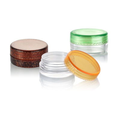 Base Material ps Eye Cream Jar  2.5ml 3ml 5ml Empty Cream for Cosmetic Industrial